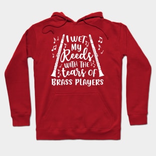I Wet My Reeds With The Tears Of Brass Players Clarinet Hoodie